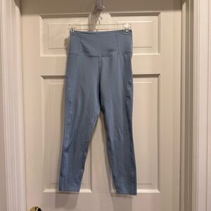 Girlfriend Collective Light Blue Compressive High-Rise Leggings